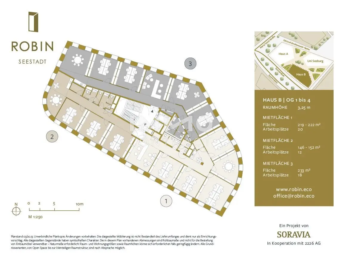 ROBIN Seestadt: Office 152 m²