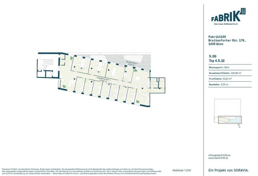 Office Space with Large Terrace in Atzgersdorf