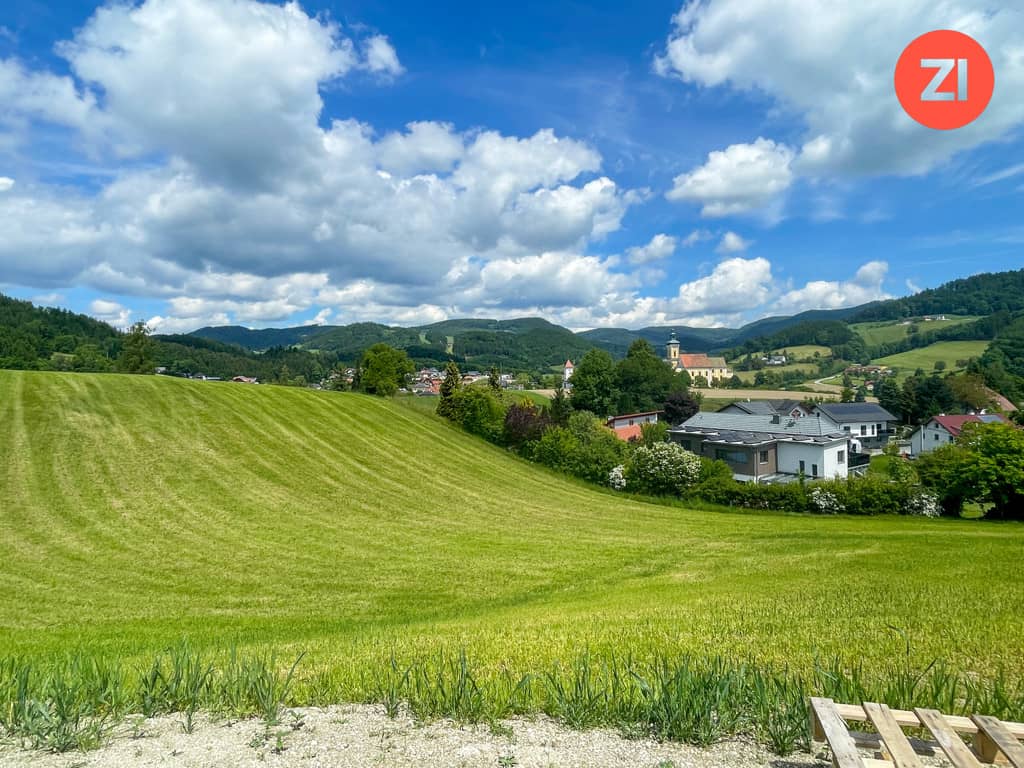 Traumhaftes Baugrundstück in Waldhausen im Strudengau – Hanglage