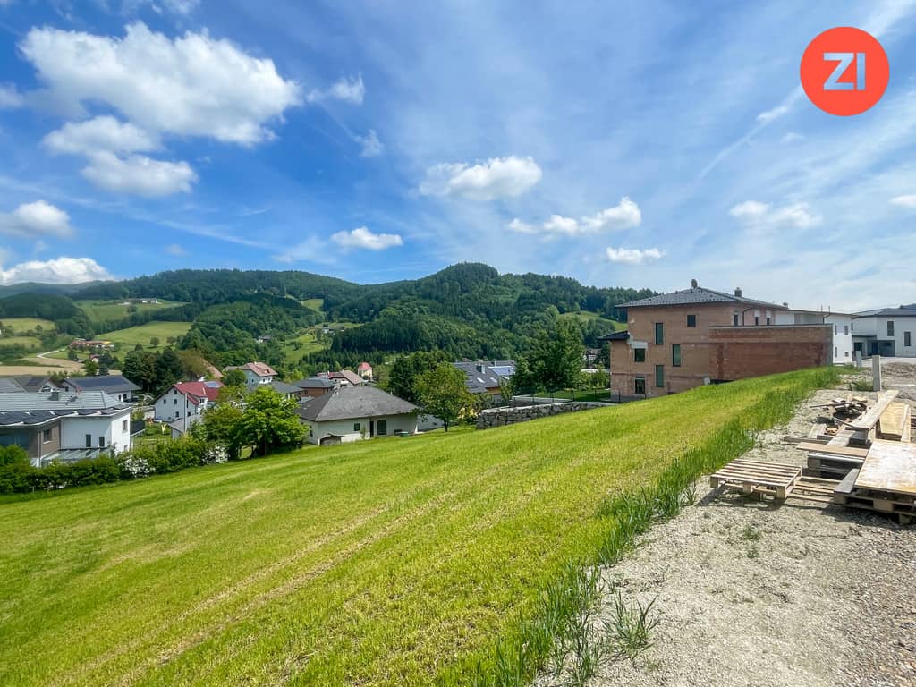 Sonniges Baugrundstück in Waldhausen: Marktblick, 886 m² Grst. 16