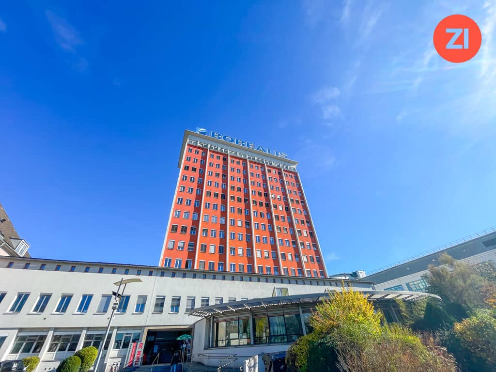 Kleinbüros im Borealis Tower am VOEST-Gelände
