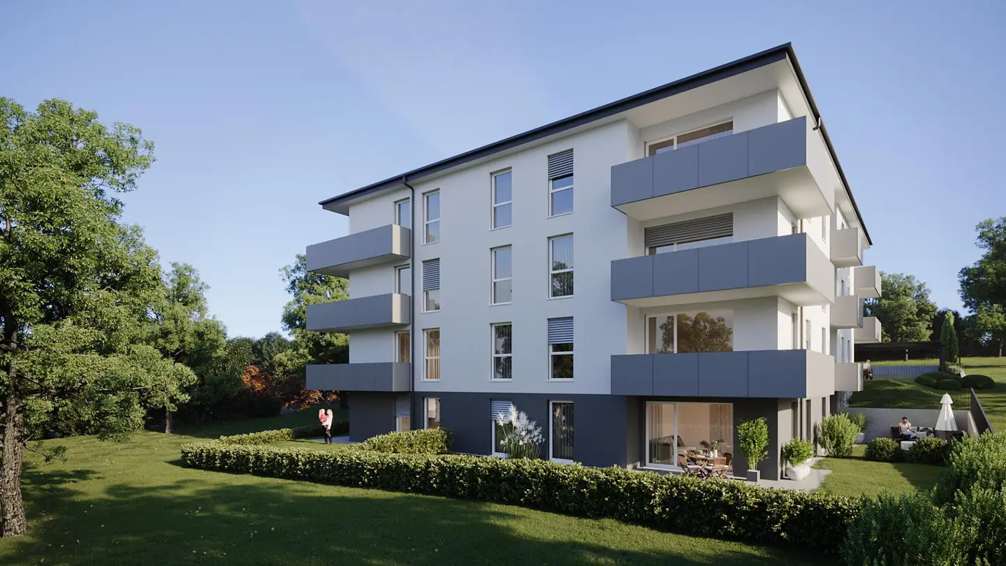 Neubauwohnung barrierefrei großzügig geplant