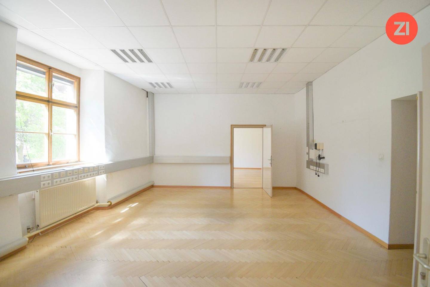 Historic office space central elevator