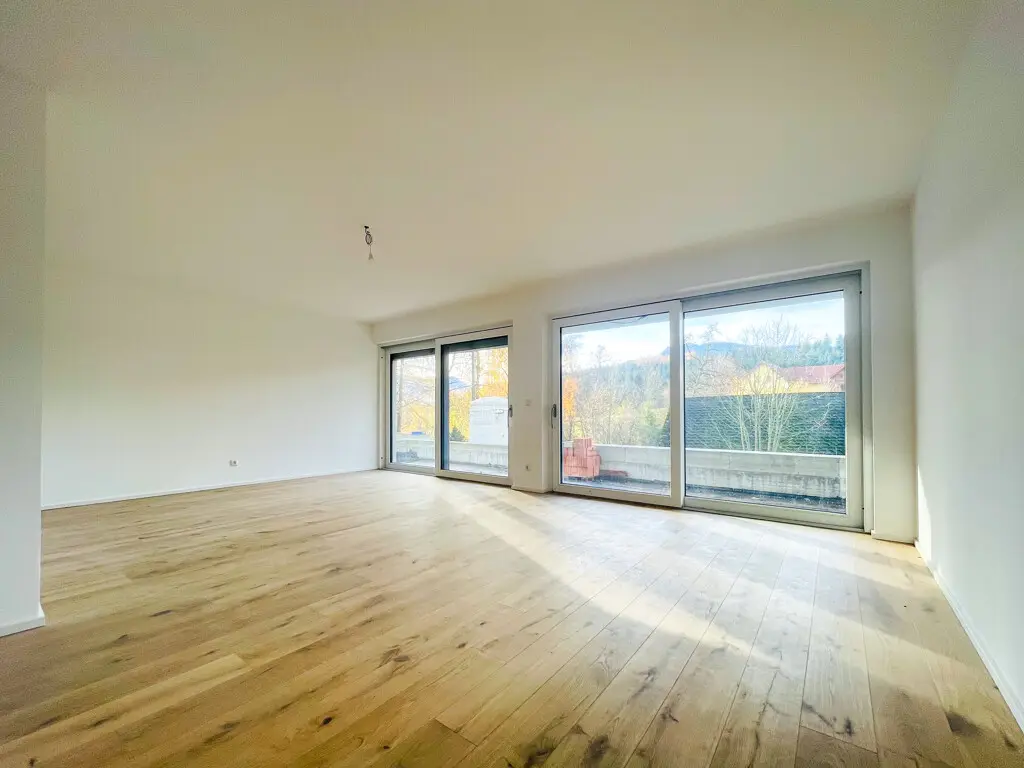 Wohnung with spacious balcony and mountain view