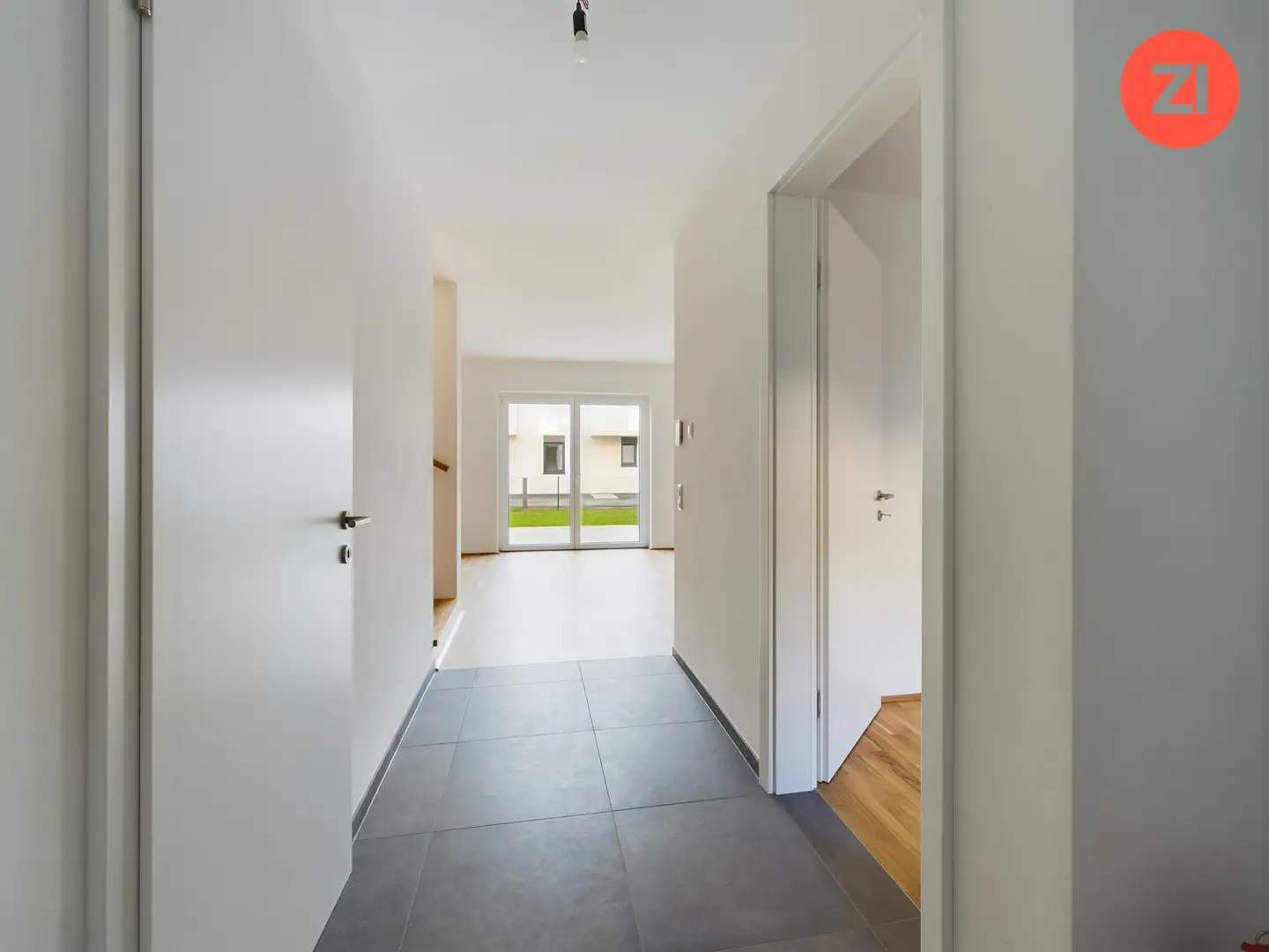 Wohnung mit Terrasse und Garten nahe Zentrum
