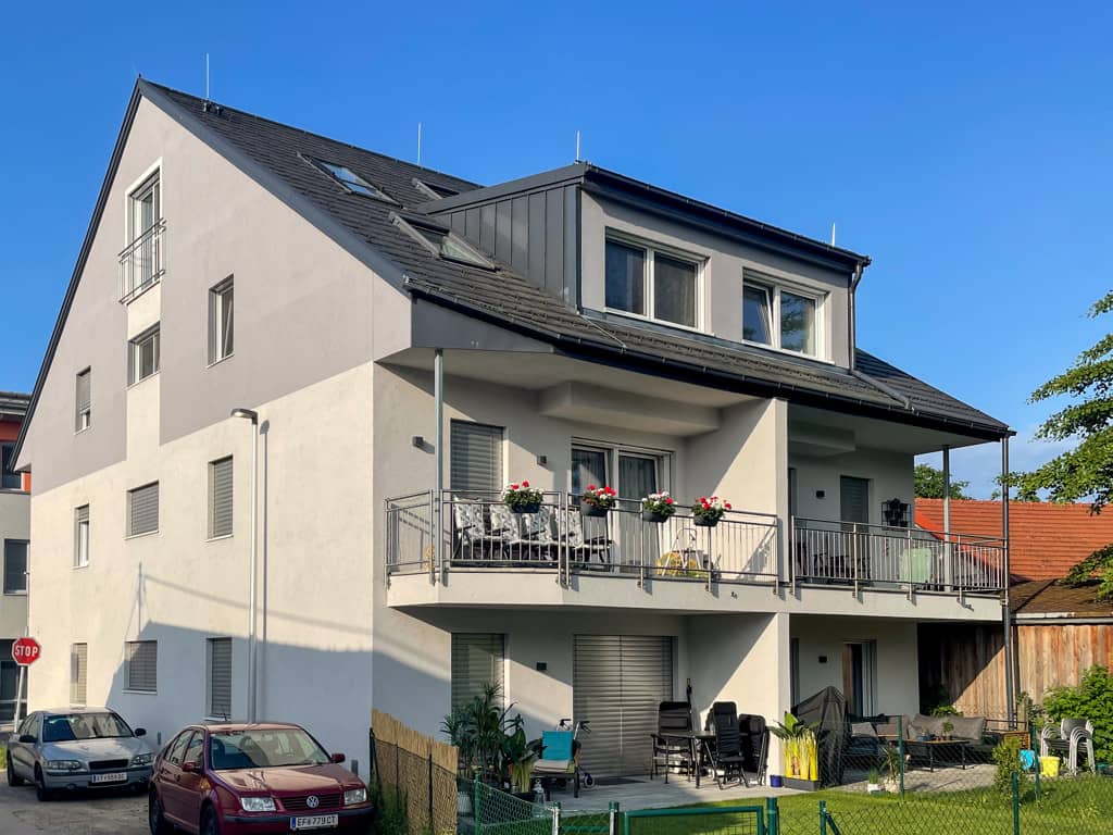 Penthouse am Stadtplatz mit eigenem Garten