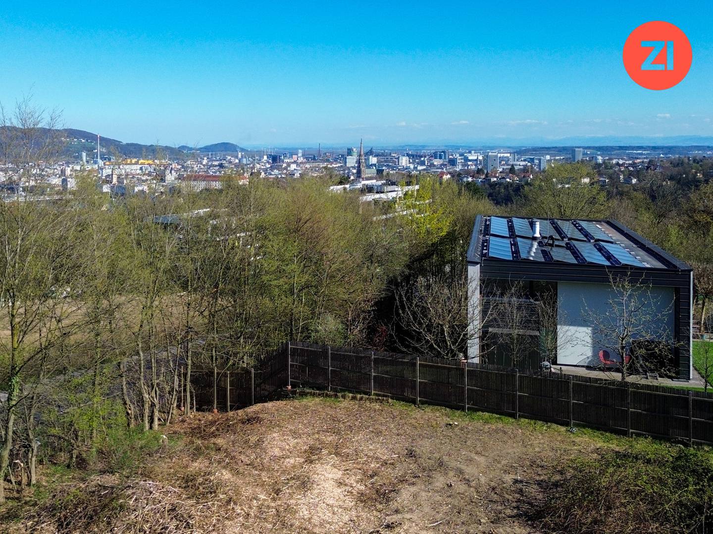 Pöstlingberg Grundstück mit 1.179 m² 180°-Weitblick über Linz