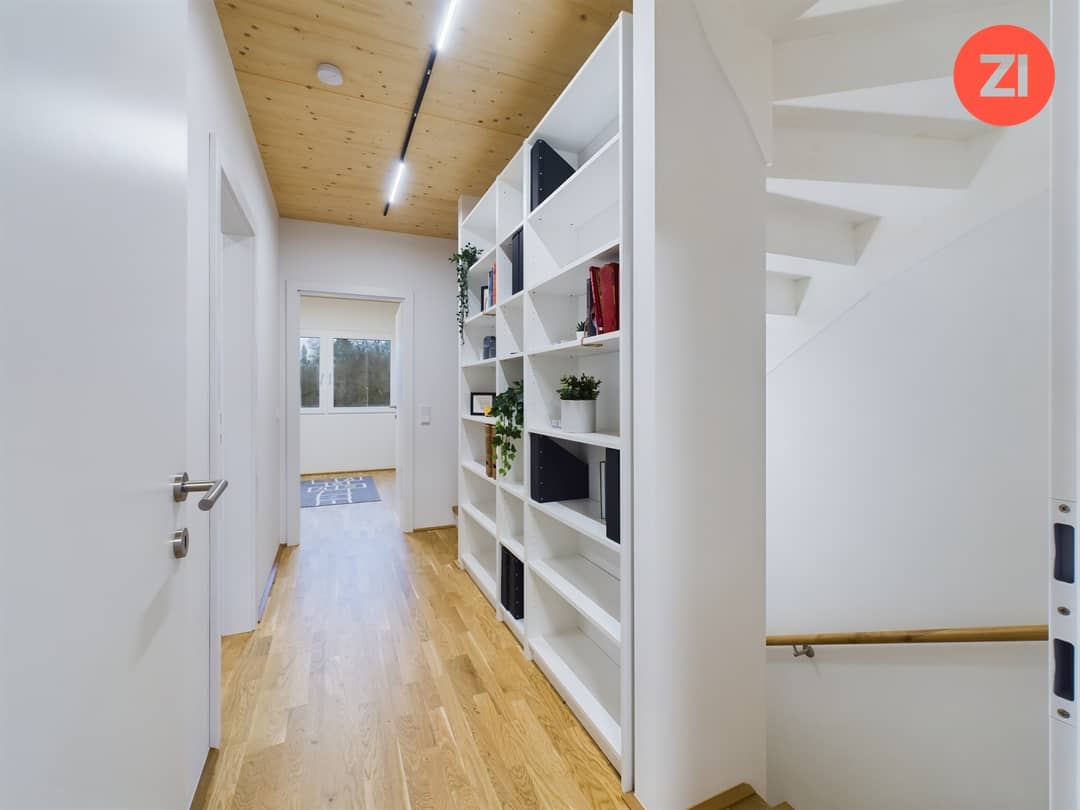 4-Zimmer Reihenhaus in Wels mit Garten, Carport und Holzriegelbau 2020