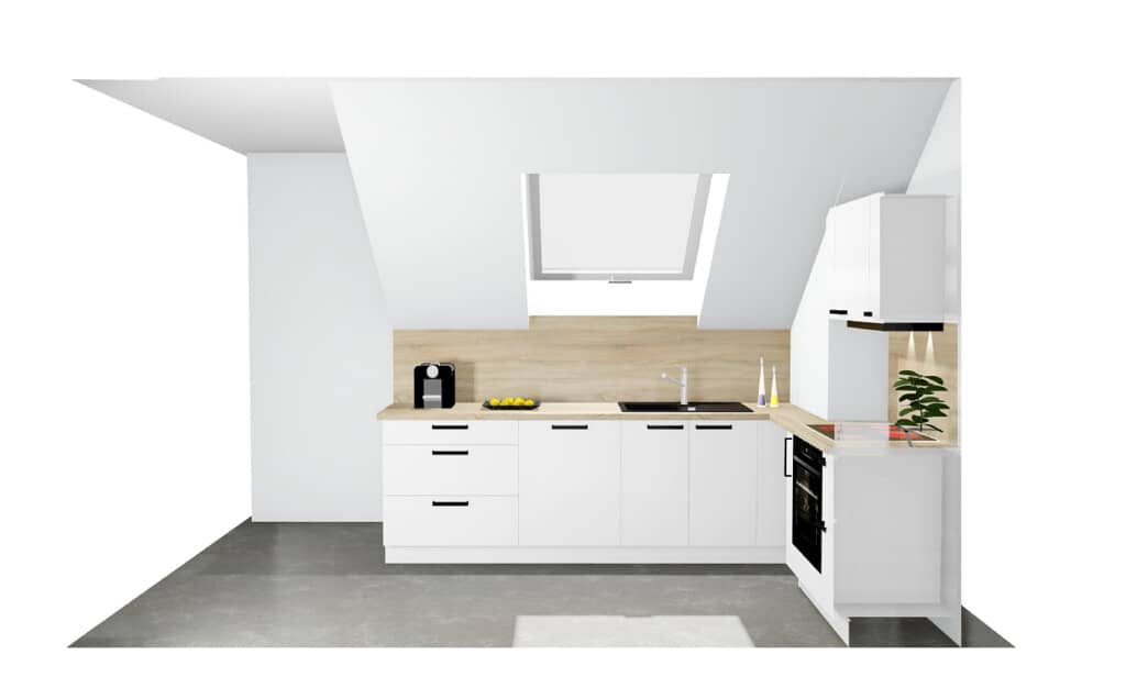 Dachgeschosswohnung mit Loggia und Stellplatz in ruhiger Lage