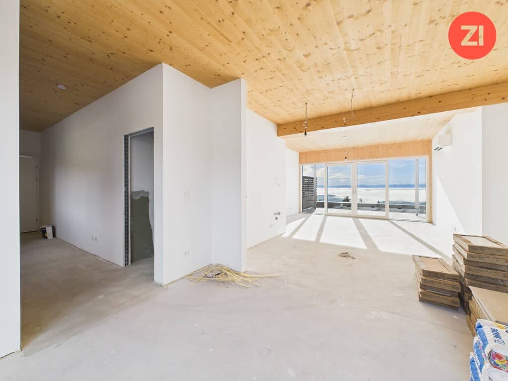 Dachgeschosswohnung mit Terrasse und Linzblick
