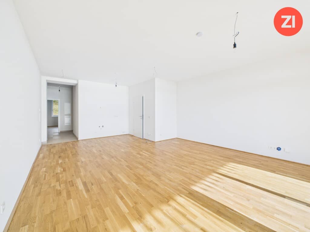 Apartment with Linz view and green outdoor spaces