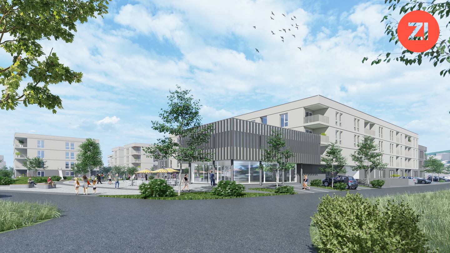 Gewerbeflächen - "Am Dorfplatz - Alkoven Straßham"