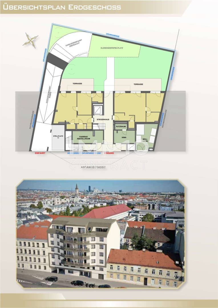 Wohnung Erstbezug Neubau nahe Donaukanal