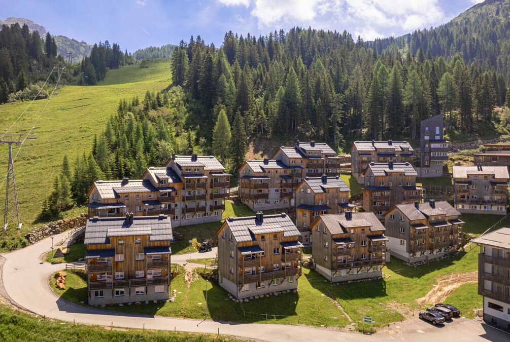 Maisonette Nassfeld sauna slope access