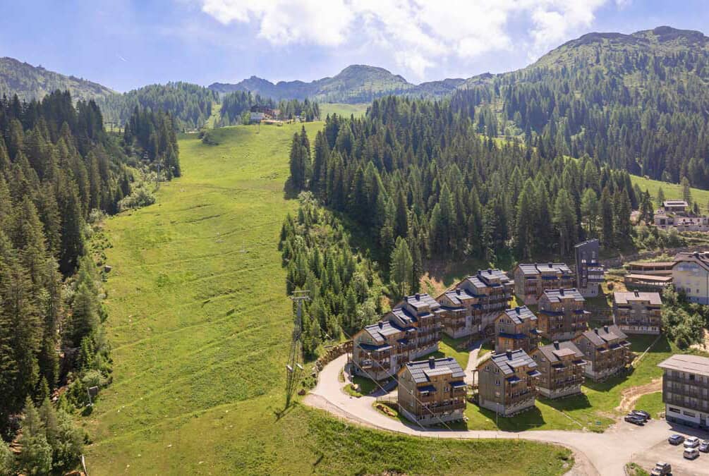Maisonette Nassfeld with ski area access and sauna