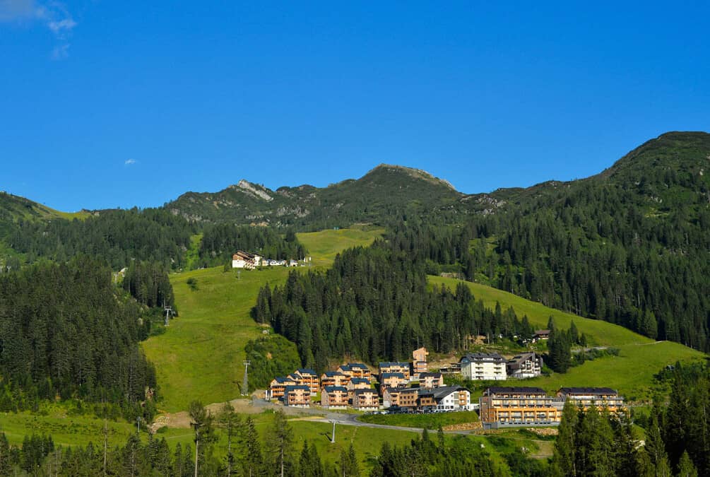 Maisonette Nassfeld with ski area access and sauna