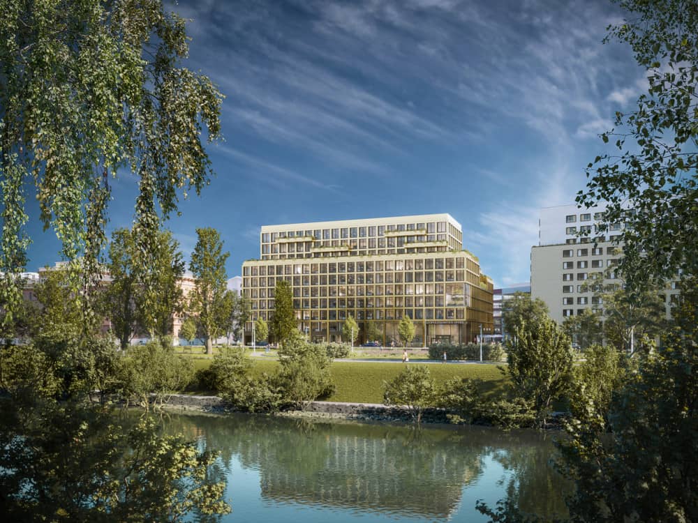 Bürohaus in 1020 Wien (Leopoldstadt) – Holzbau & Green Building