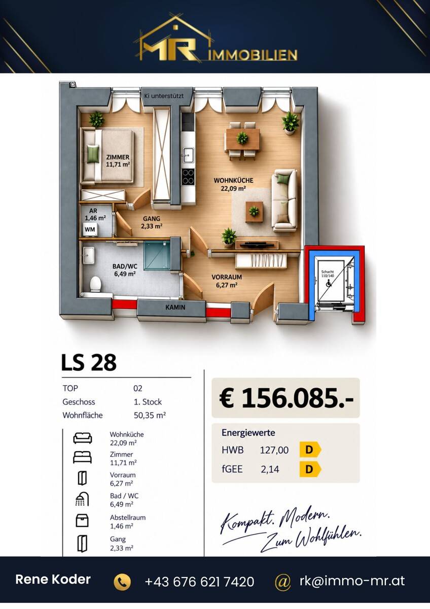 Anlegerwohnung in der Altstadt renoviert und modernisiert