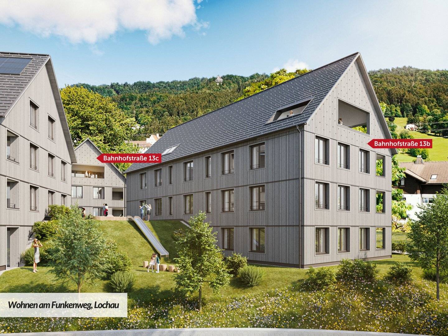 Wohnen am Funkenweg in Lochau