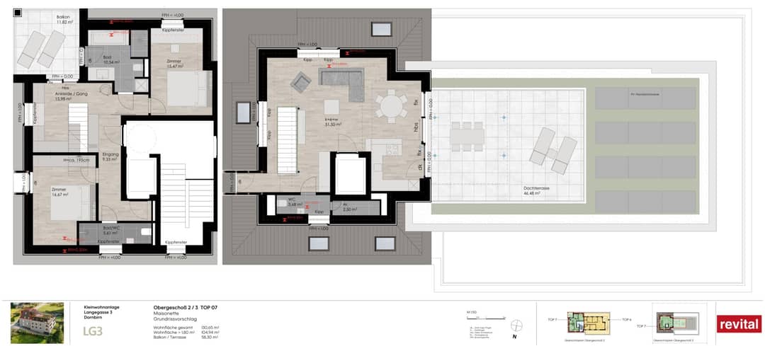 Penthouse Dornbirn mit 360° Panorama