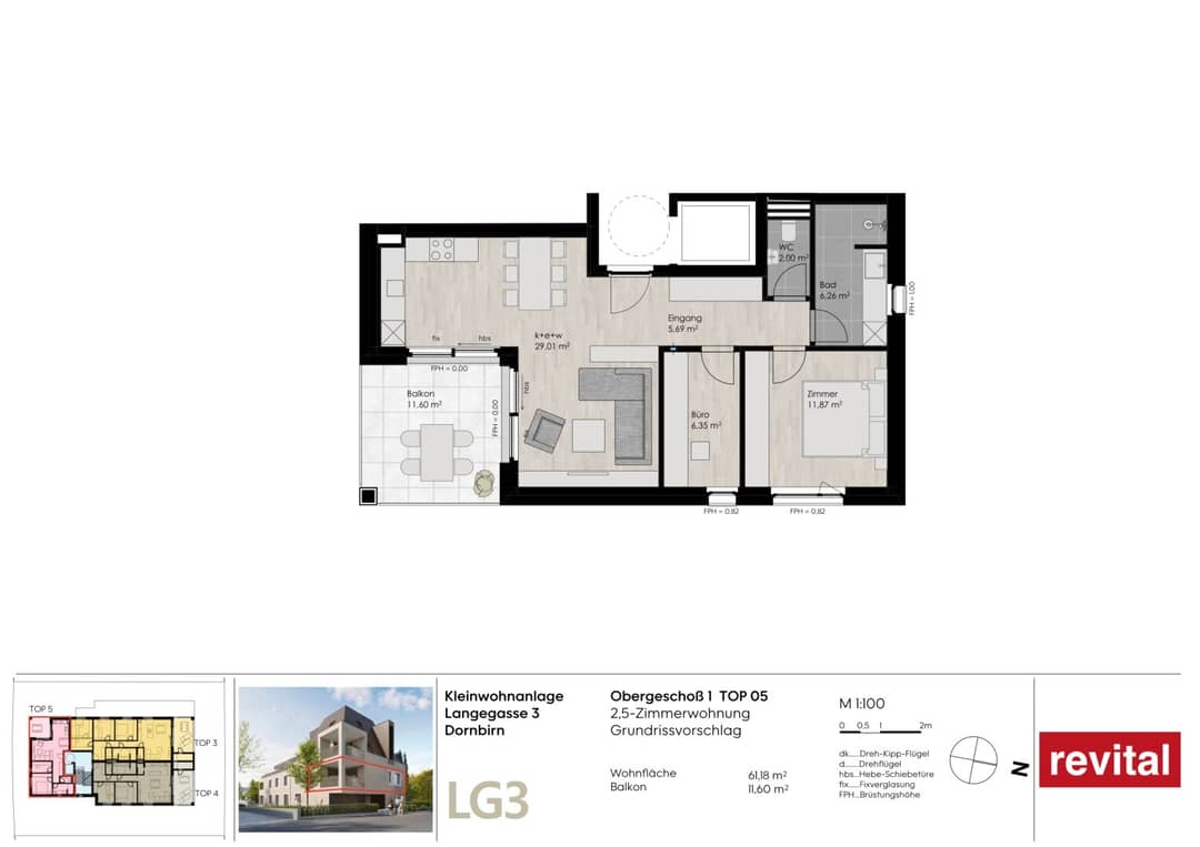 Terrassenwohnung Langegasse 3