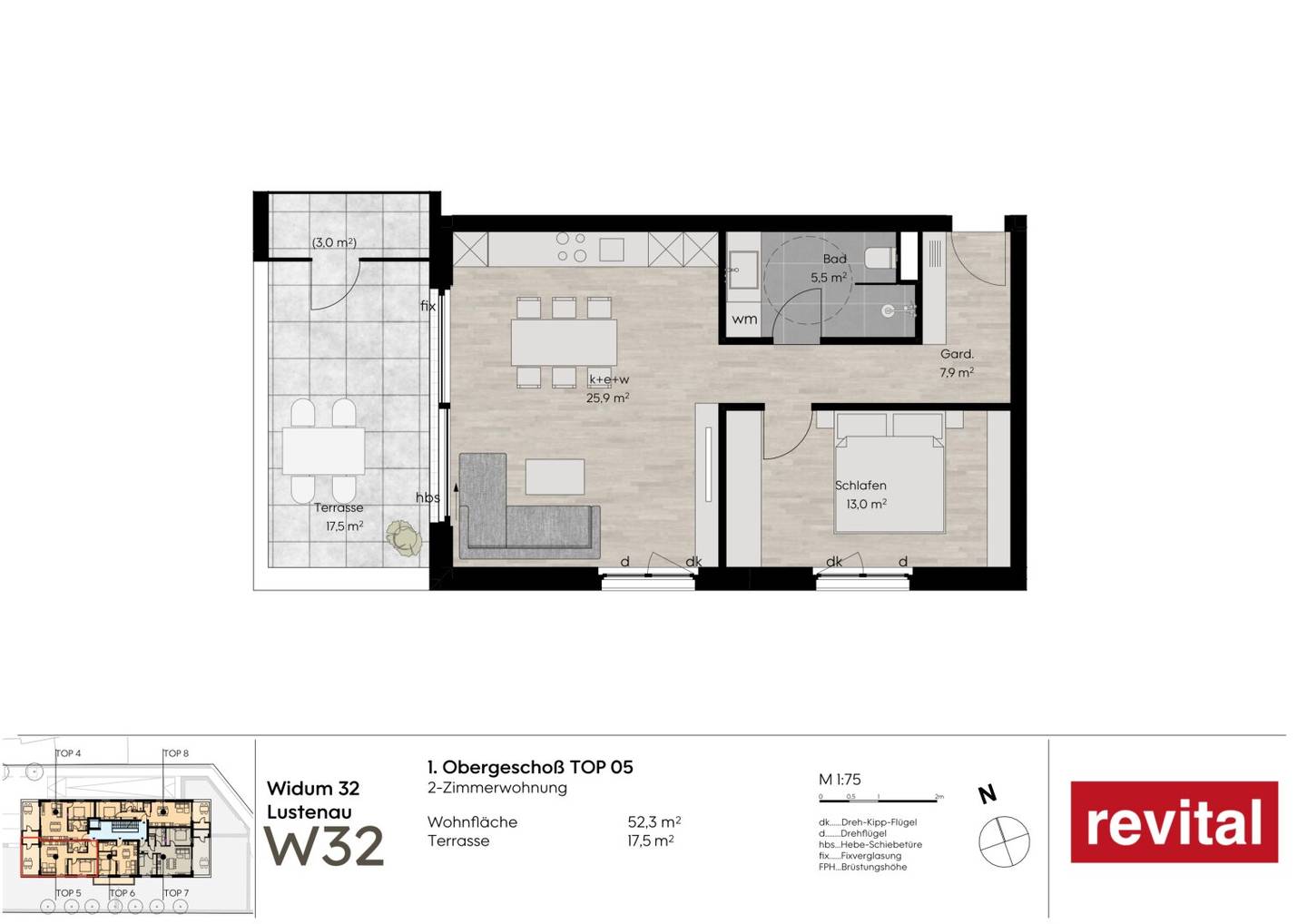 Wohnung Neubau Erstbezug Terrasse