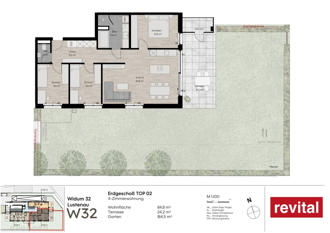 Brand new apartment near the town center
