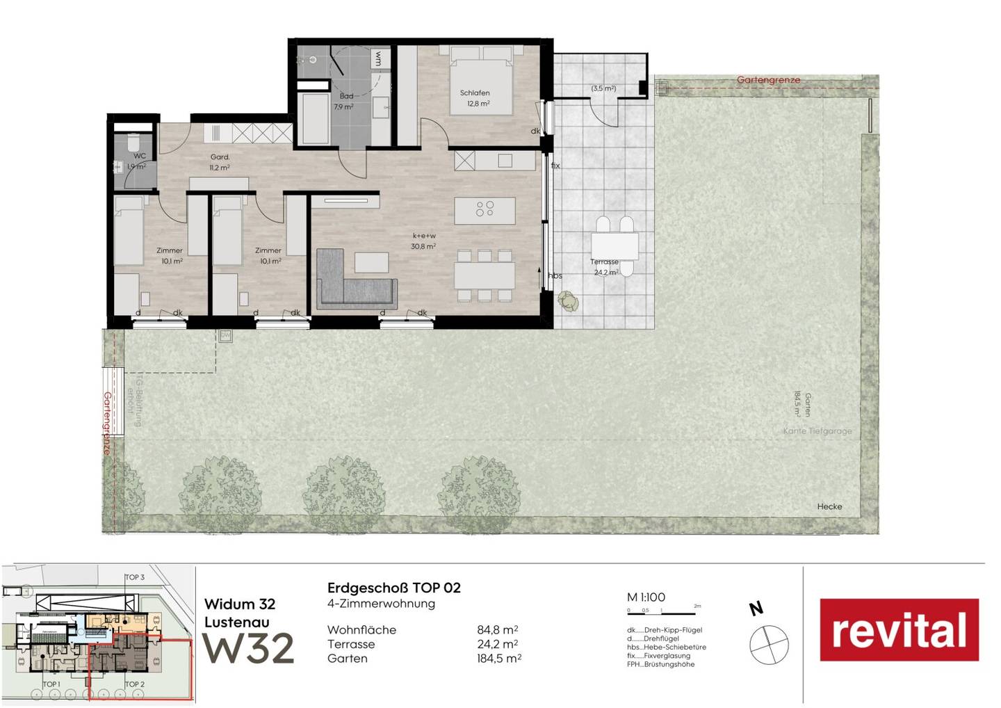 Erstbezug Neubau Wohnung nahe Ortskern