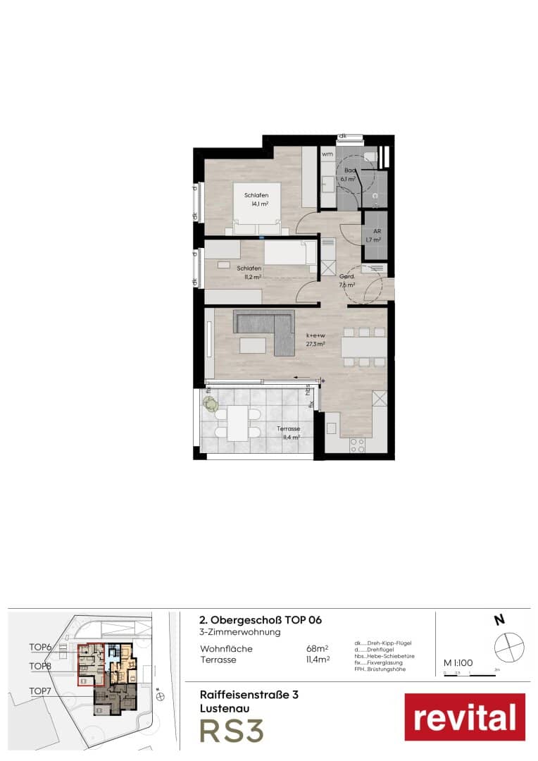 Wohnung Neubau Erstbezug Zentrumsnahe Terrasse