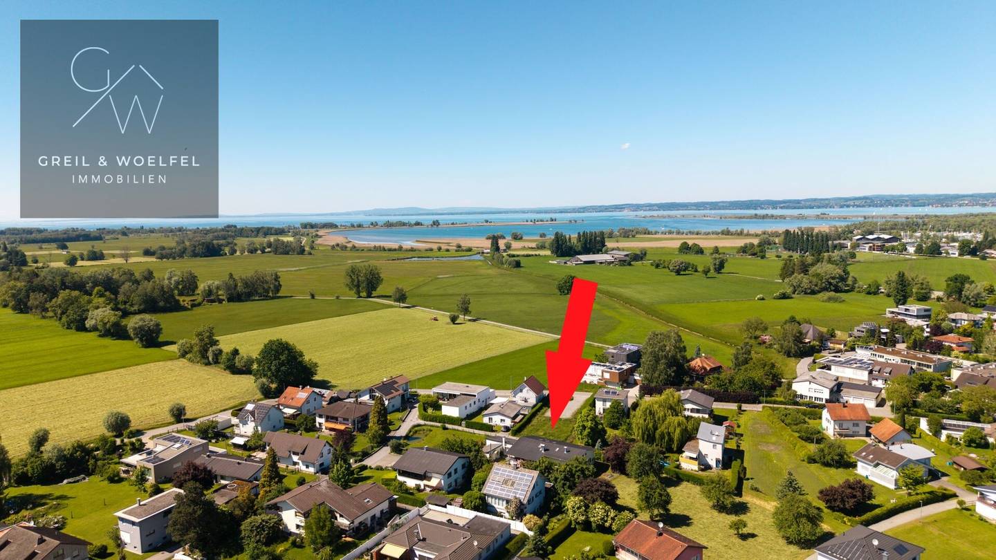Einfamilienhaus mit Kamin, Garten und Terrasse in Fußach am Bodensee