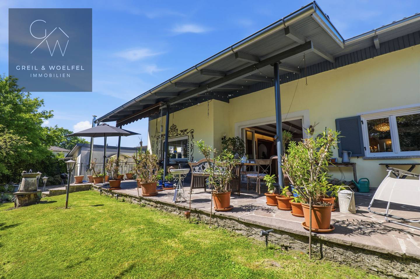 Einfamilienhaus mit Kamin, Garten und Terrasse in Fußach am Bodensee