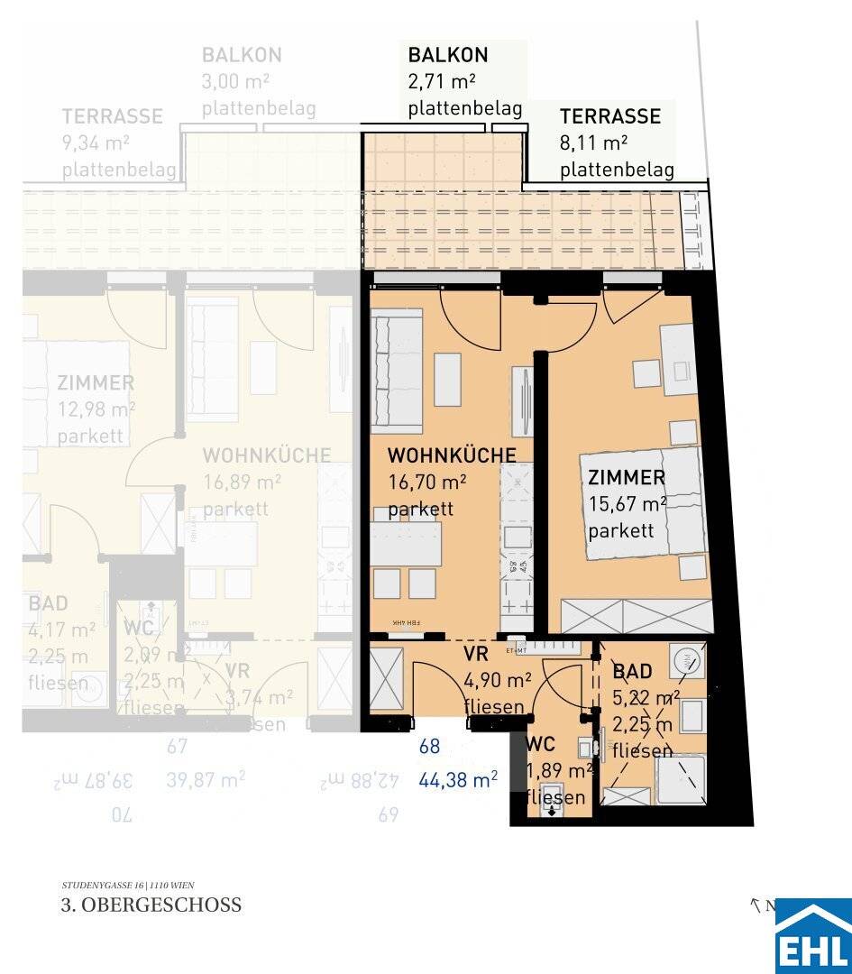 Exclusive living in Simmering: Modern owner-occupied apartments for every need