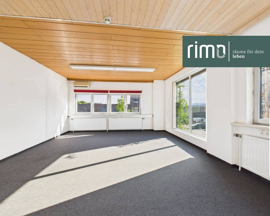 Bürofläche in Götzis (1. OG) 13–35 m² mit Klimagerät & Teeküche in ruhiger Lage