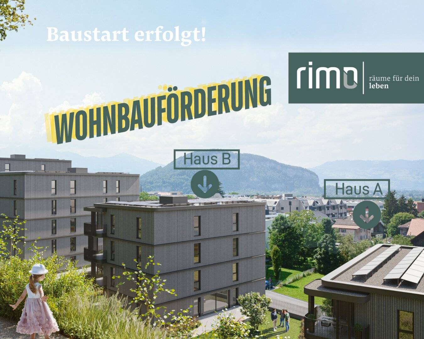 Neubau-Wohnanlage Littastraße 12 in Götzis