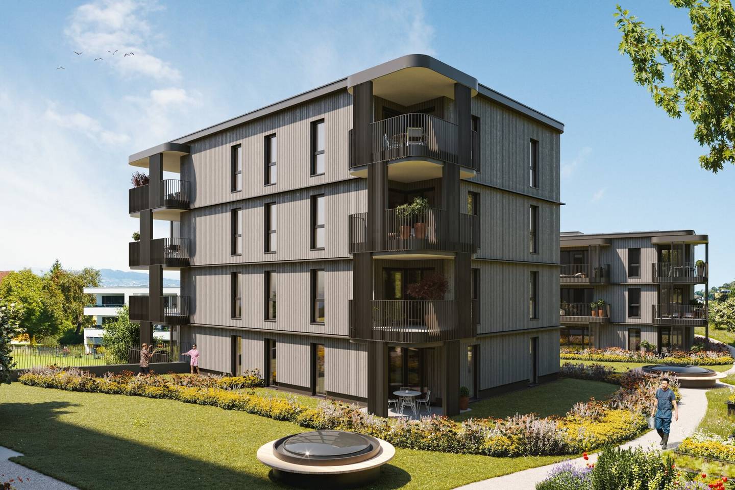 Neubau-Wohnanlage Littastraße 12 in Götzis