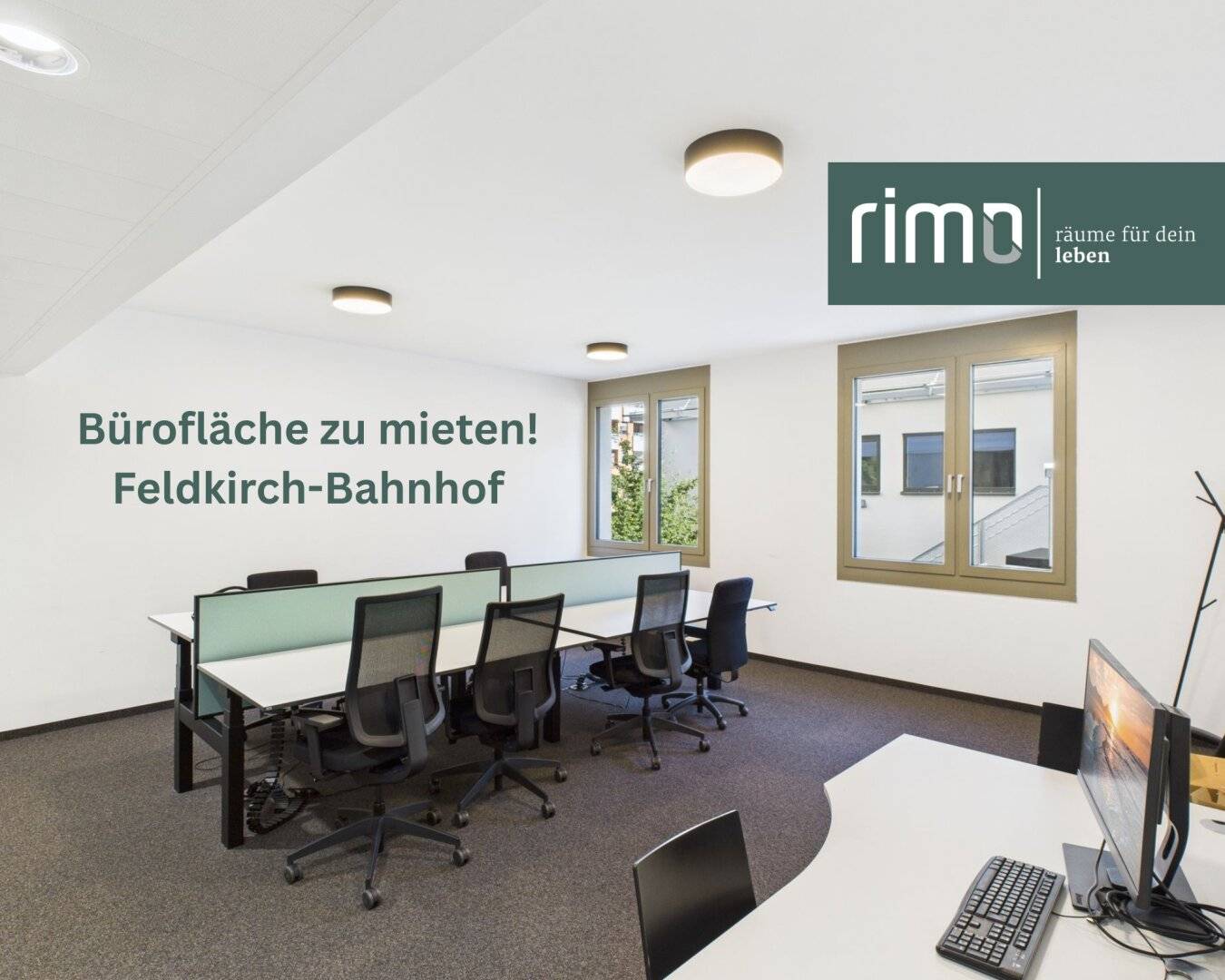 Top offices directly at Feldkirch train station