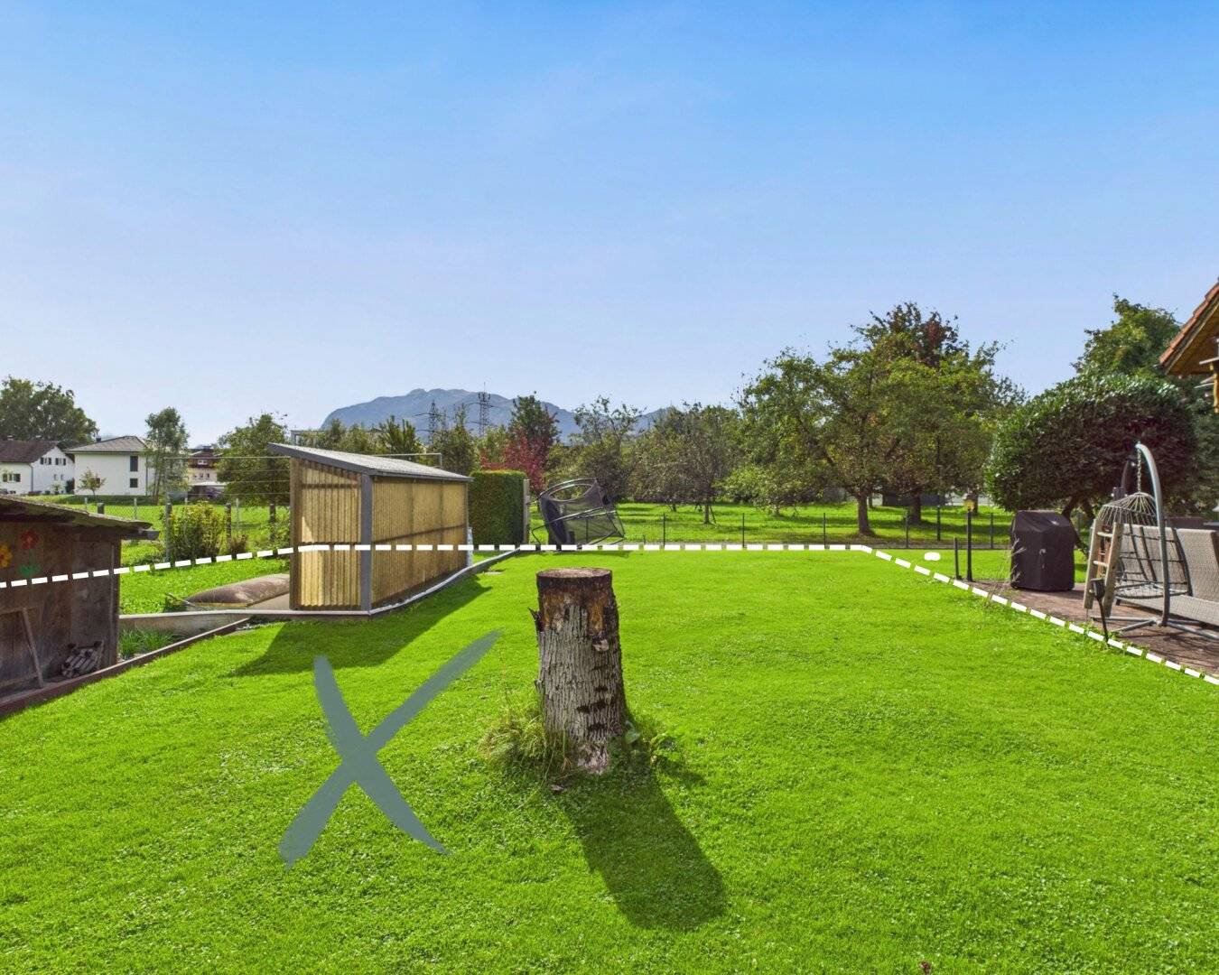 Grundstück in Koblach – 417 m², Grenznähe, gute Anbindung in Top-Lage