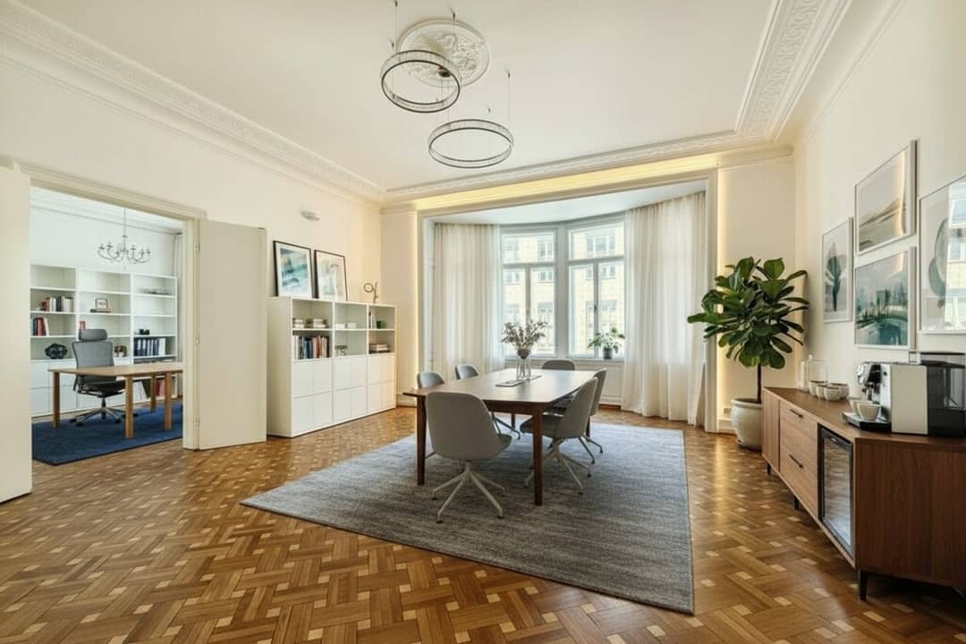 Altbaubüro nähe Stadtpark