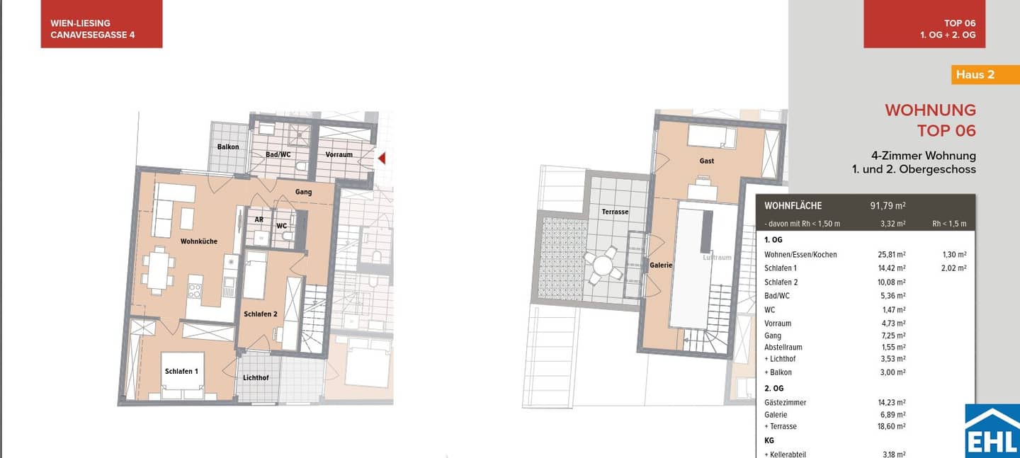 Vorsorgewohnung Neubau Atzgersdorf Terrasse