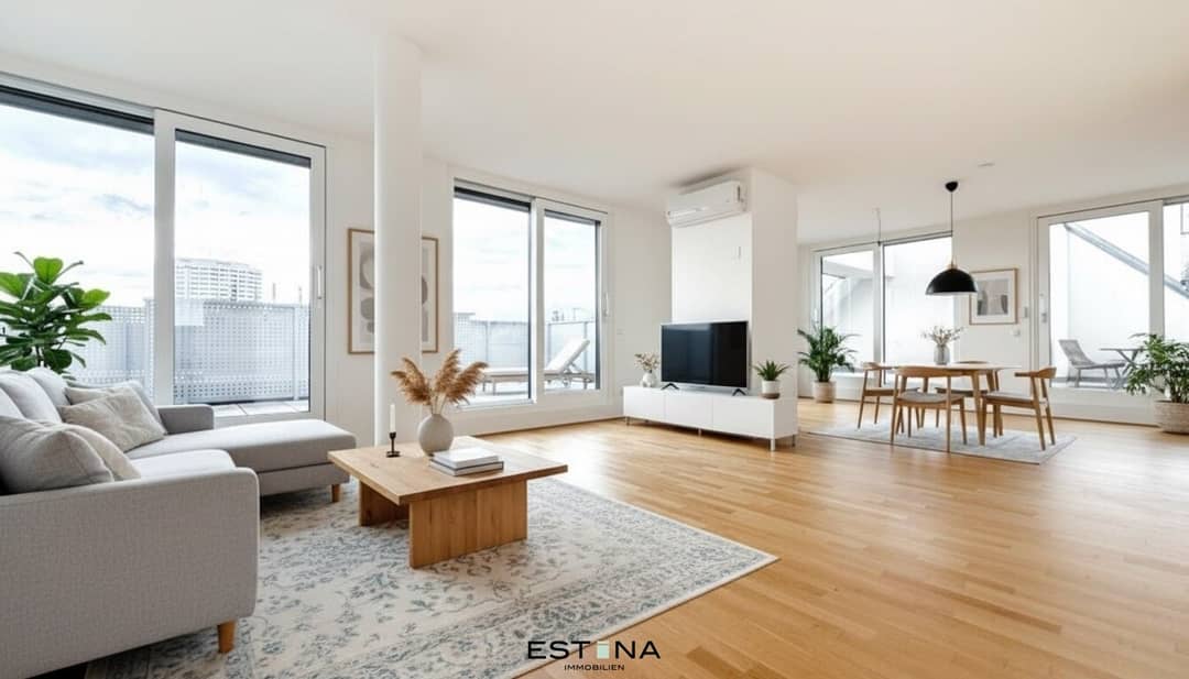 Apartment with private pool on the rooftop terrace