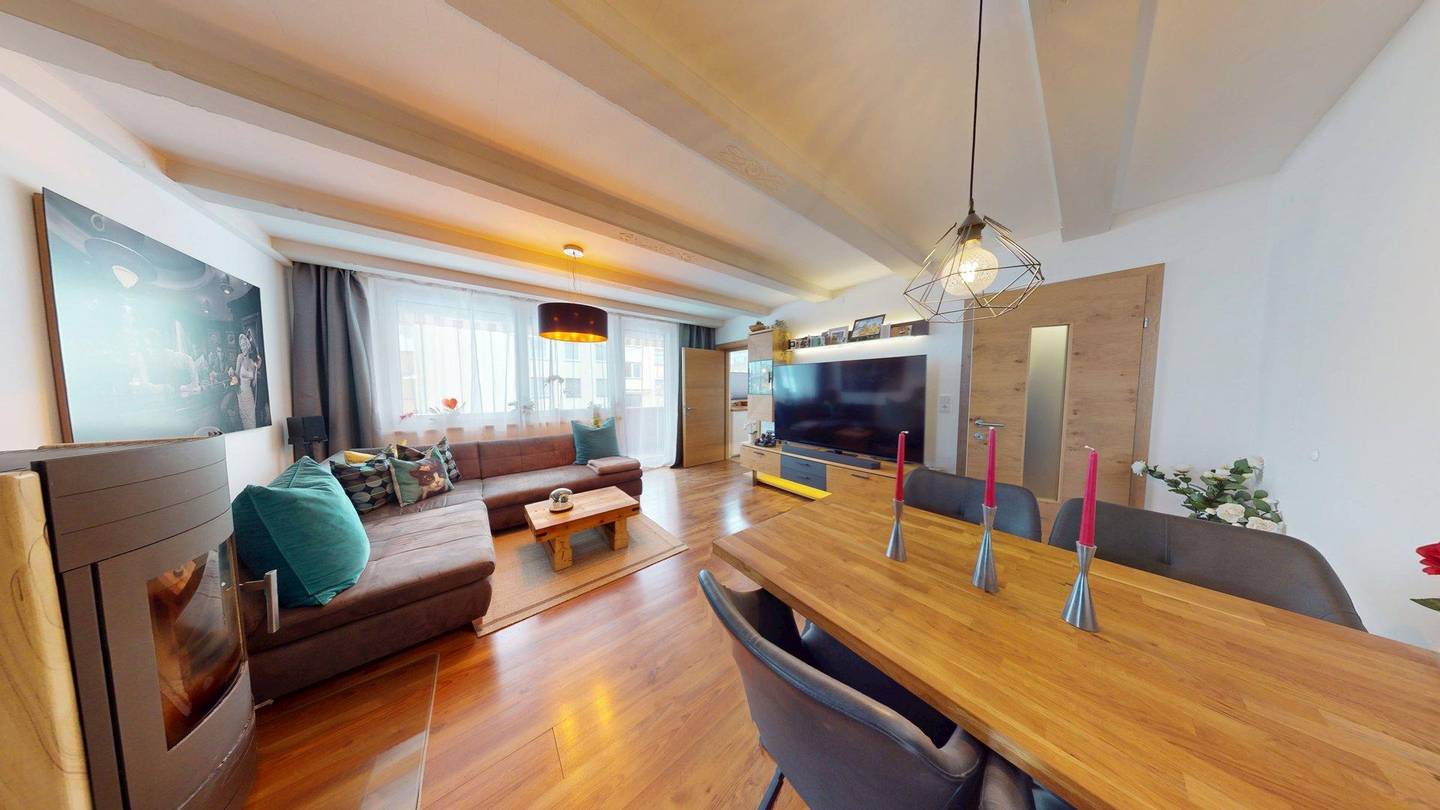 Wohnung in ruhiger Lage nahe Zentrum und Skilift