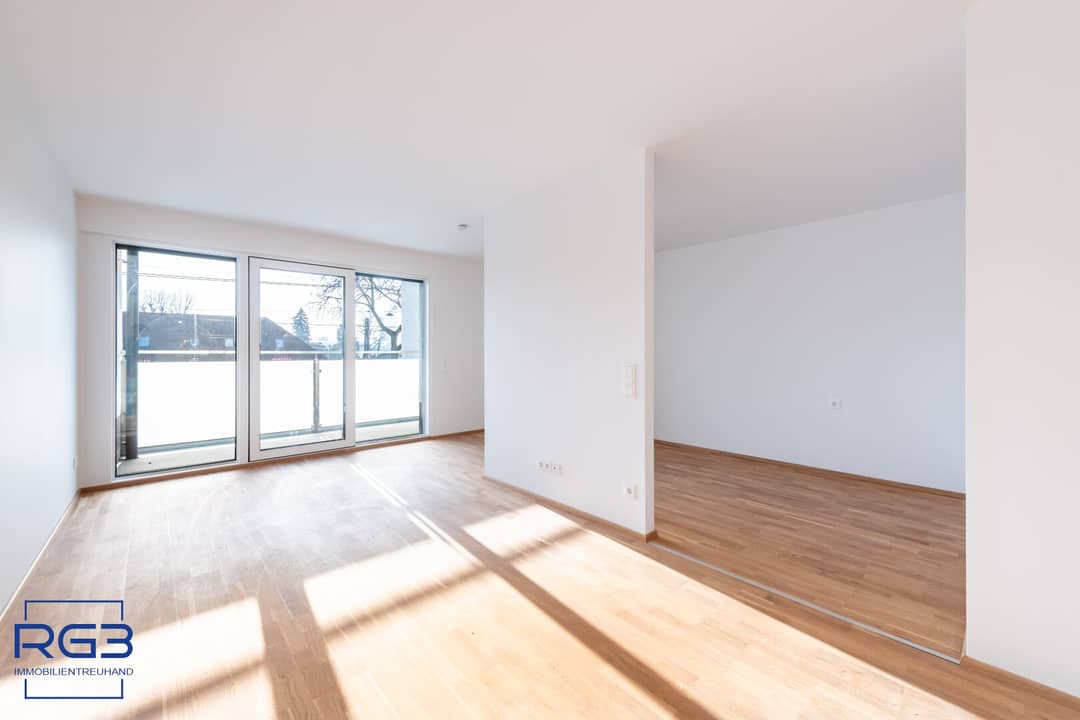 Neubau Wohnung Erstbezug nahe Alte Donau Loggia Suedwest