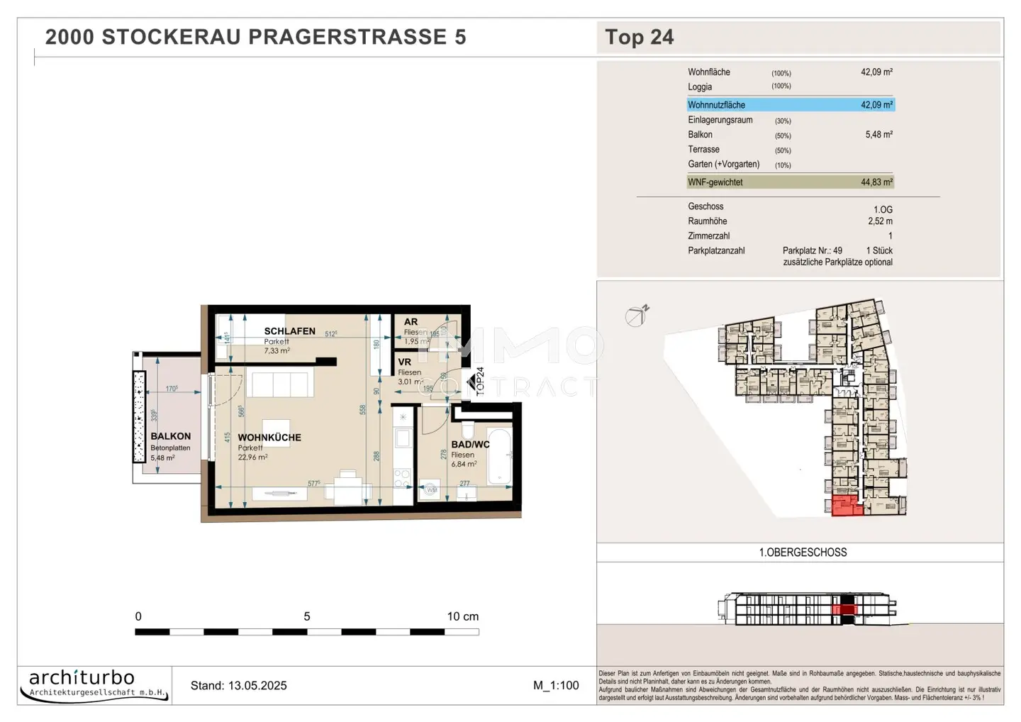 Apartment with Balcony near City Center