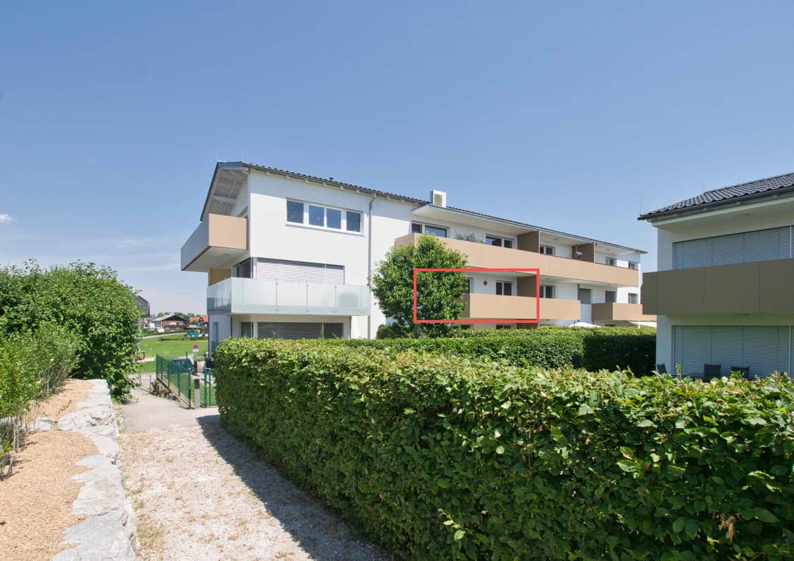 Wohnung nahe Irrsee mit Loggia und Aufzug