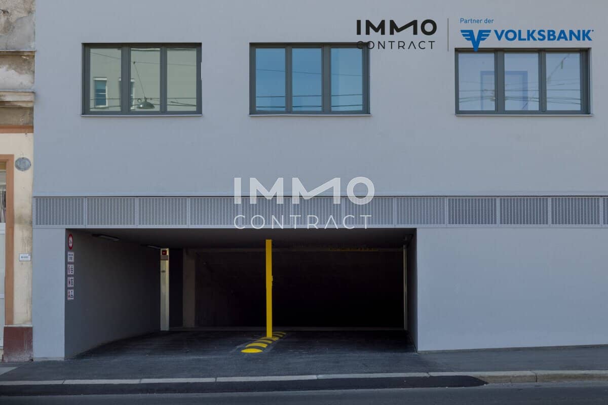 Sensational rent! Geiselbergstraße 10-12! Garage with a single parking space