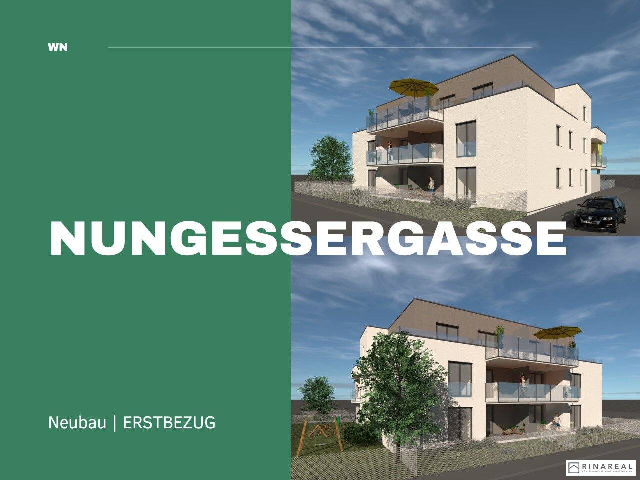 Neubauwohnung mit Loggia und Balkon