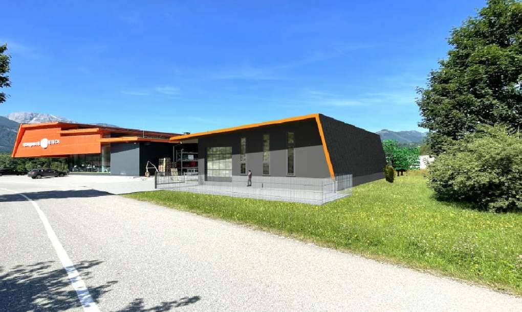 Neubau-Lagerhalle ca. 323 m² mit Sektionaltor in Windischgarsten
