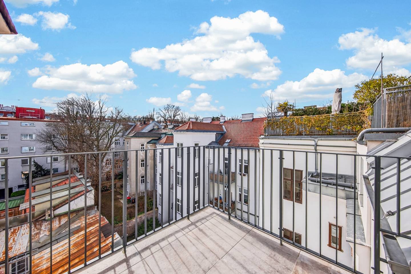 Attic Apartment With Balcony First Occupancy