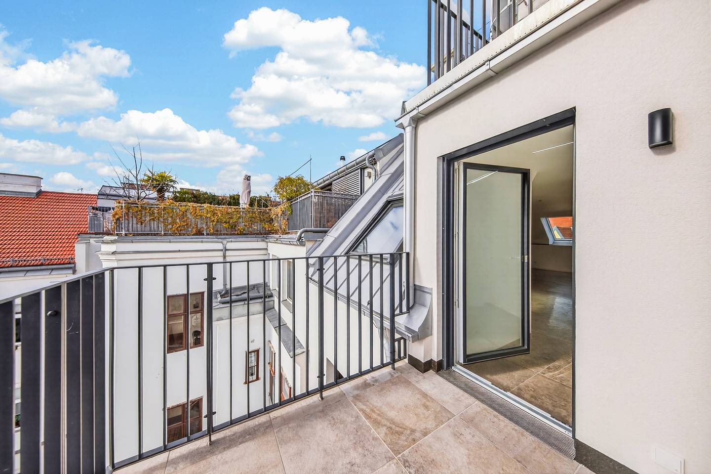 Attic Apartment With Balcony First Occupancy