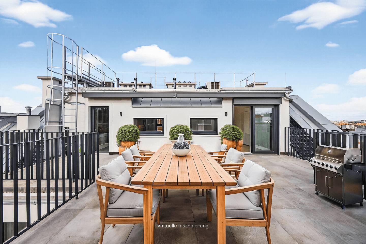 Top floor apartment with terrace near Schönbrunn